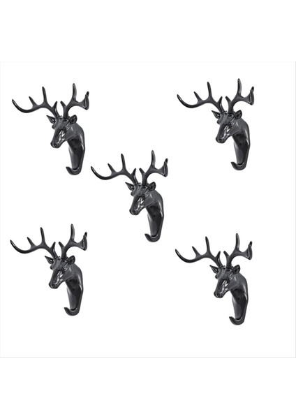 Geyik şekli ev dekorasyon kancası duvar raf duvar asılı duvar kişilik geyik baş duvar anahtarı (Yurt Dışından)