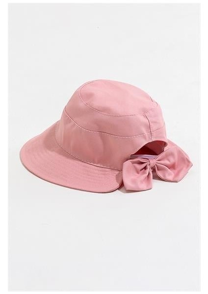 Kadın Brdy Pudra Keten Fiyonk Detaylı Şapka fiyatları