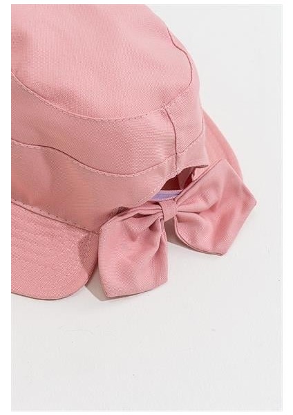 Kadın Brdy Pudra Keten Fiyonk Detaylı Şapka modelleri