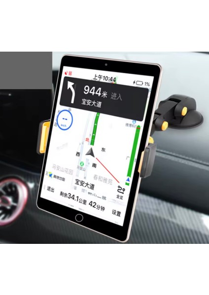 Tablet Pc Telefon Standı Xiaomi IPAD Hava Mini 1 2 3 iPhone 12 Pro x 8 7 4-11 Inç Güçlü Emiş Araç Tutucu Dağı modelleri