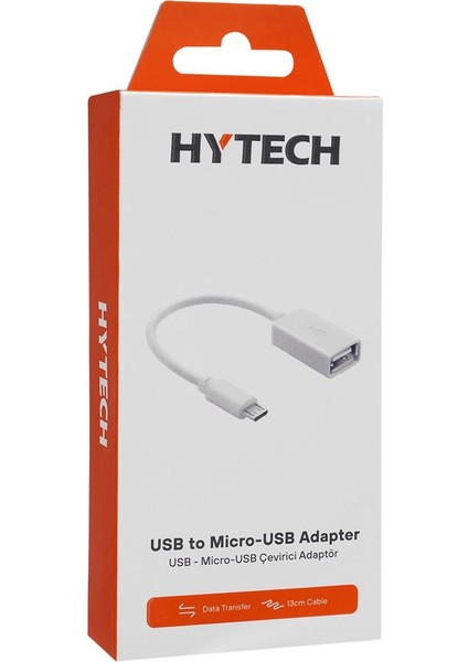 Hytech HY-X110 Beyaz USB F To Microusb M Otg Çevirici fiyatları
