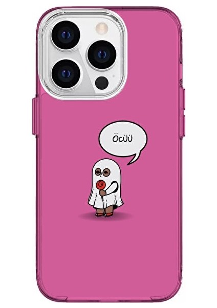 IPHONE 13 Pro Özel Hayalet Baskılı Lüks Silikon Kılıf