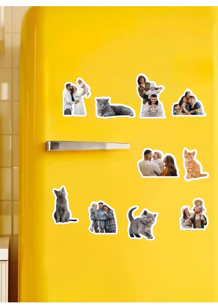 Kişiselleştirilebilir Magnet – Kişiye Özel (16 Adet)