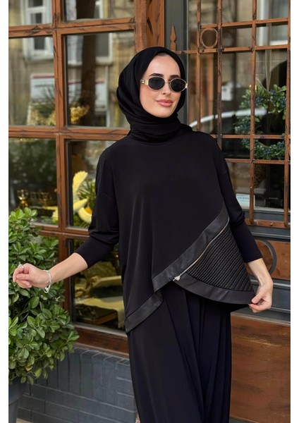 Nurcan Çetin Şalvar Takım 25511 Siyah modelleri