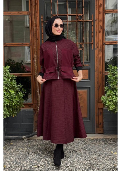 Etekli Takım W-6934 Bordo