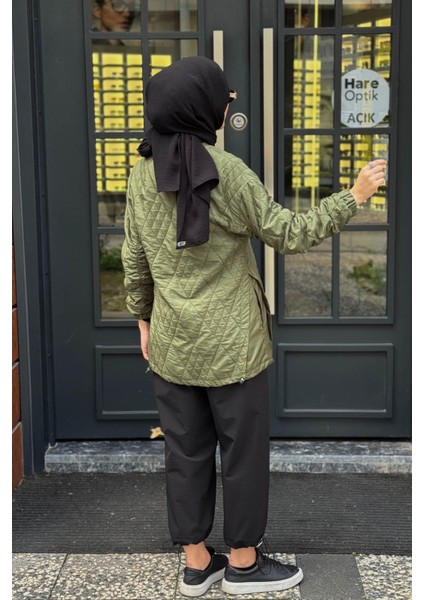 Ceket KA-A25-13074 Yeşil fırsatları