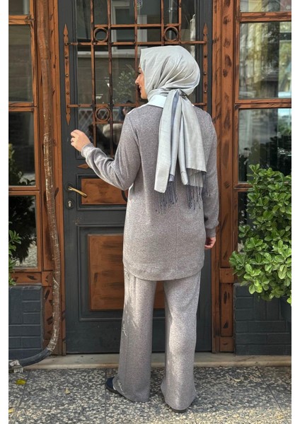 Fuat Gürşen Pantolonlu Takım 25K-4364 Gri fırsatları