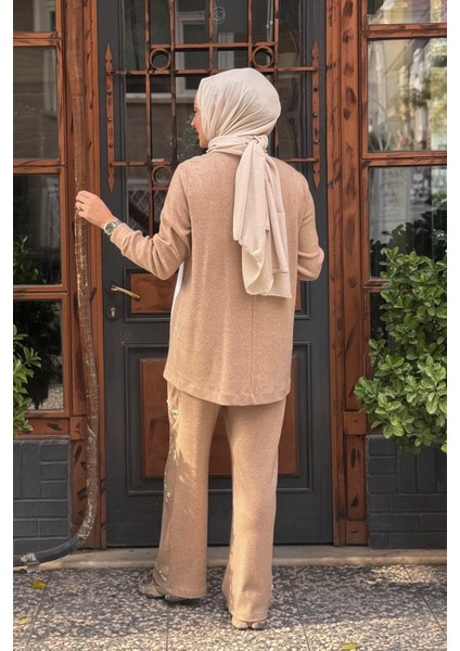 Fuat Gürşen Pantolonlu Takım 25K-4364 Bej fırsatları