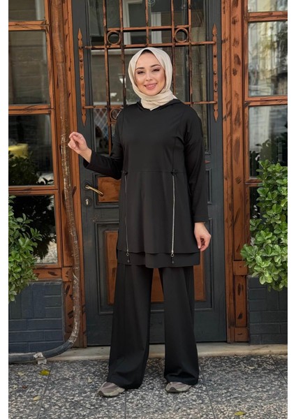 Pantolonlu Takım W-6955 Yeşil