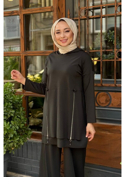 Pantolonlu Takım W-6955 Yeşil modelleri