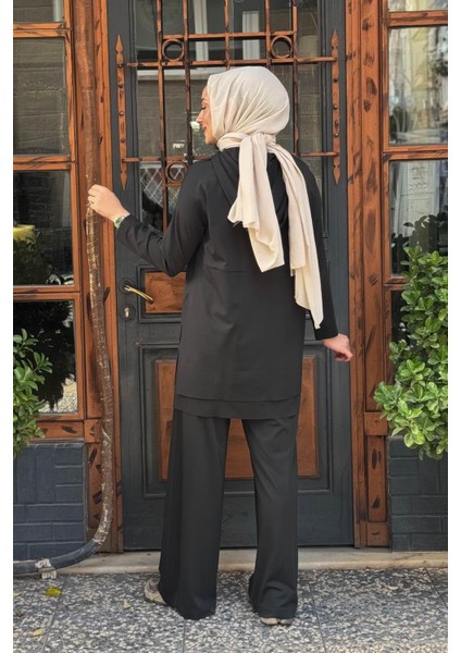 Pantolonlu Takım W-6955 Yeşil fırsatları