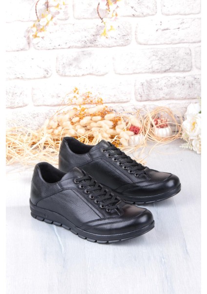 2038 Milano Rahat Kauçuk Taban Orijinal Hakiki Deri Erkek Ayakkabı