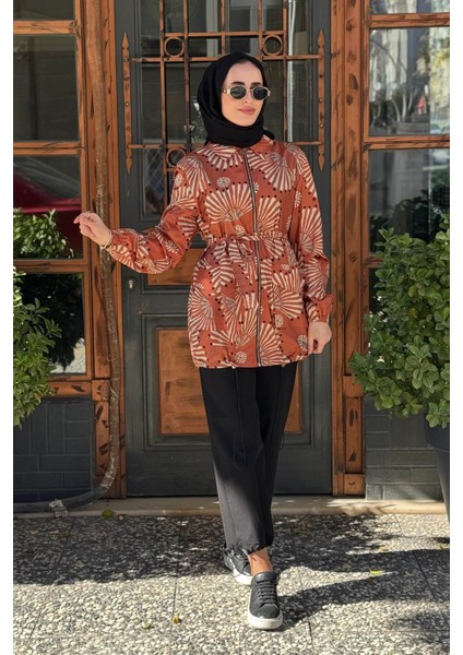 Bomber Ceket 26KZ1026 Kiremit