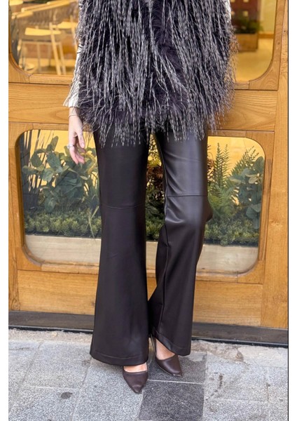 Deri Pantolon 10002521010042 Kahve