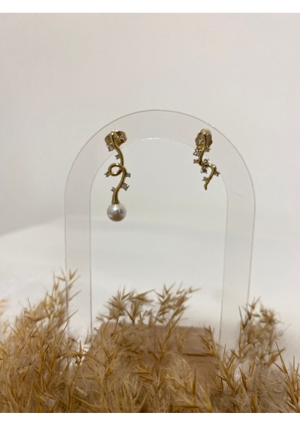 Incili Sarmaşık Xupıng Çelik Küpe fiyatları