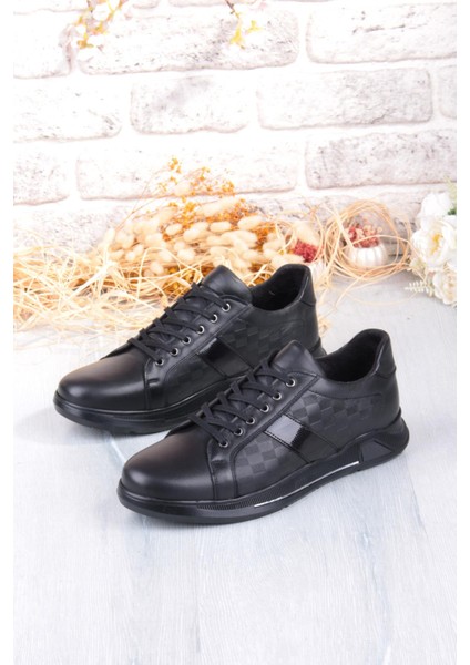 9055 Napa Rahat Kauçuk Taban Orijinal Hakiki Deri Erkek Ayakkabı