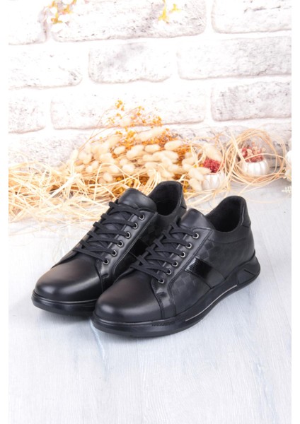 9055 Napa Rahat Kauçuk Taban Orijinal Hakiki Deri Erkek Ayakkabı