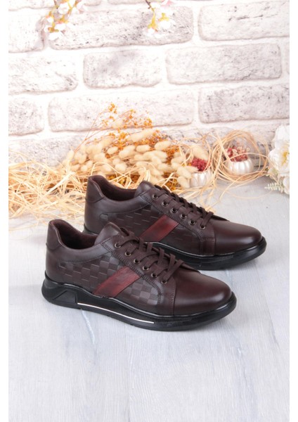 9055 Napa Rahat Kauçuk Taban Orijinal Hakiki Deri Erkek Ayakkabı