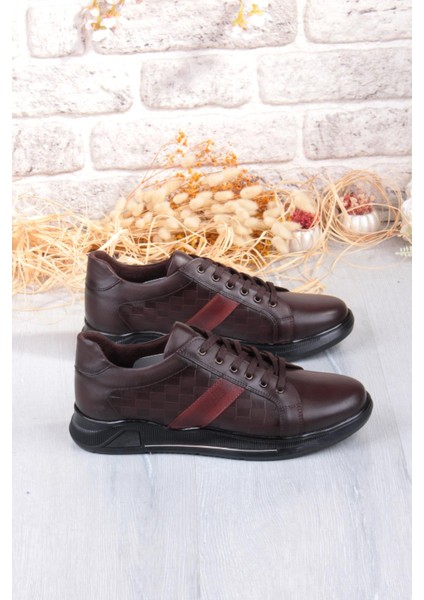 9055 Napa Rahat Kauçuk Taban Orijinal Hakiki Deri Erkek Ayakkabı