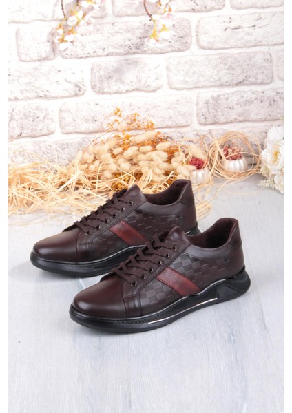 9055 Napa Rahat Kauçuk Taban Orijinal Hakiki Deri Erkek Ayakkabı