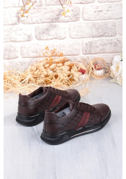 9055 Napa Rahat Kauçuk Taban Orijinal Hakiki Deri Erkek Ayakkabı