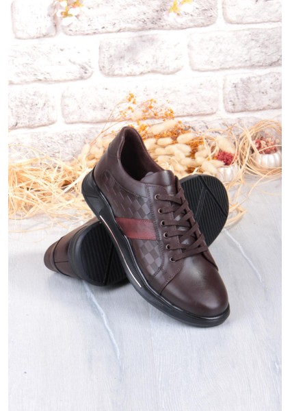 9055 Napa Rahat Kauçuk Taban Orijinal Hakiki Deri Erkek Ayakkabı