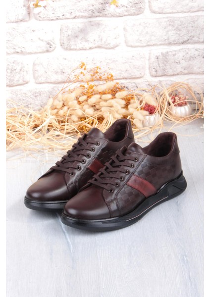 9055 Napa Rahat Kauçuk Taban Orijinal Hakiki Deri Erkek Ayakkabı