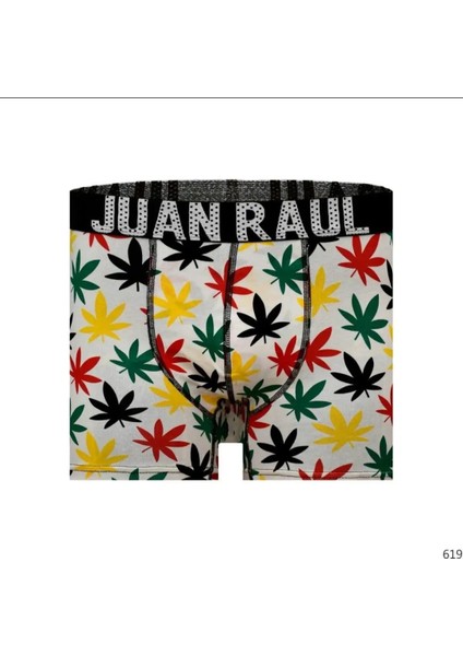 Erkek Boxer-Mariano Yaprak Desenli