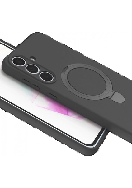 Samsung Galaxy S24 Fe Regal Magsafe Standlı Kapak - Titan Gri fırsatları