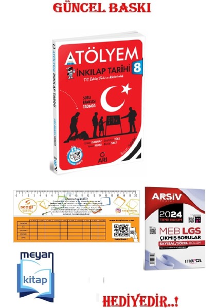 8 Sınıf Sosyalimo Inkılap Tarihi Atölyem...hediyeli