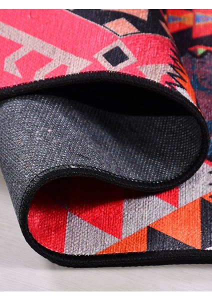 Otantik MDL057 Vintage Baskı Halı Silinebilir Yıkanabilir Salon Antre Mutfak Halı Yolluk fırsatları