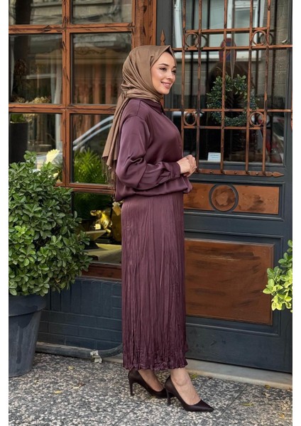 Nurcan Çetin Takım 25572 Mürdüm fiyatları