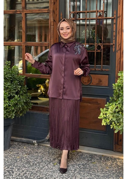 Nurcan Çetin Takım 25572 Mürdüm fırsatları