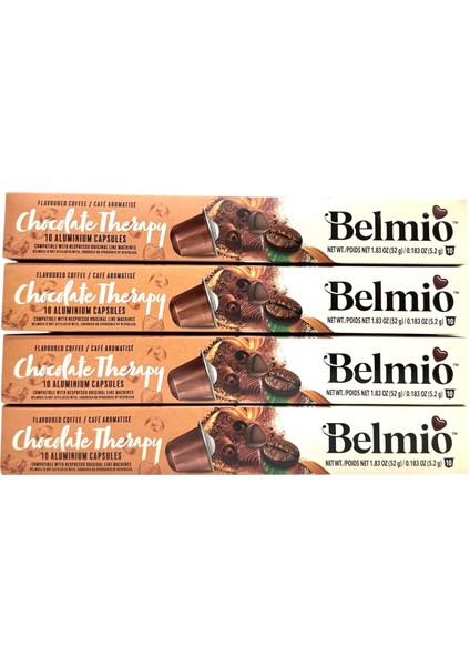 Uyumlu Belmio Kapsül Kahve Çikolata 40LI
