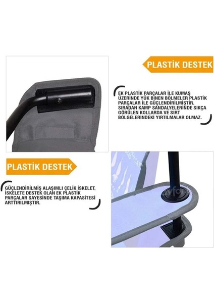 V2 Lüks Kamp Sandalyesi Turkuaz indirimleri