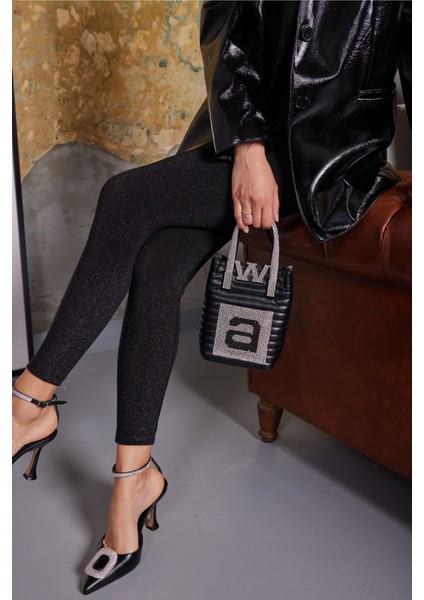 Salina Kadin Mavi Taş Detay Topuklu Ayakkabi indirimleri