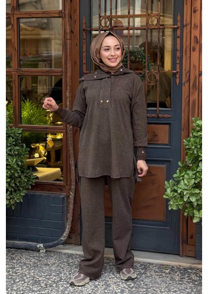 Pantolonlu Takım MA24.41 Kahve fırsatları