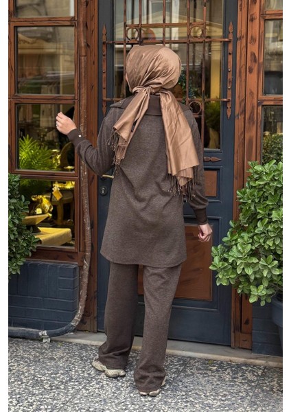 Pantolonlu Takım MA24.41 Kahve indirimleri