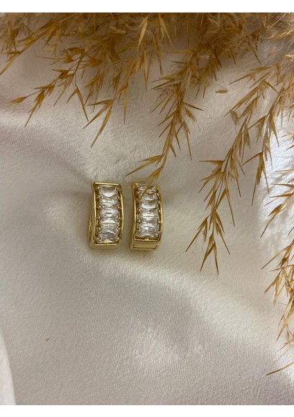 Baget Model Xupıng Çelik Küpe