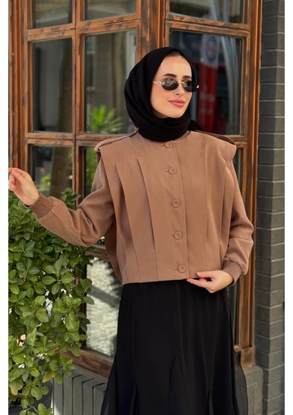 Ceket W-6817 Nude modelleri