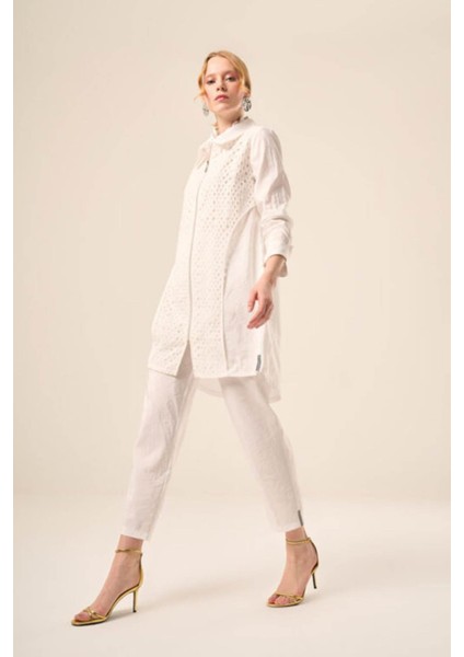 Pantolon 24MY3123 Ekru fiyatları