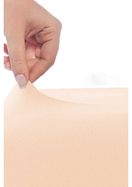 Tek Kişilik Düz Penye &#37;100 Pamuklu Lastikli Çarşaf 100X200 Cm Newsheet Somon