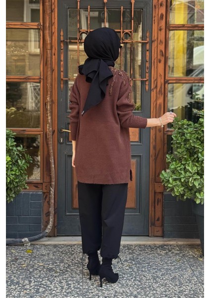 Triko Tunik MA30.06 Kahve fırsatları