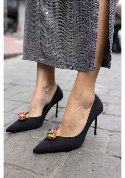 Leonor Kadin Altin Ithal Aksesuar Topuklu Ayakkabi modelleri