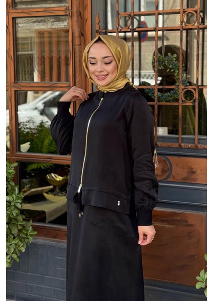 Mıss Dalida Etekli Takım T26K-8200 Siyah modelleri