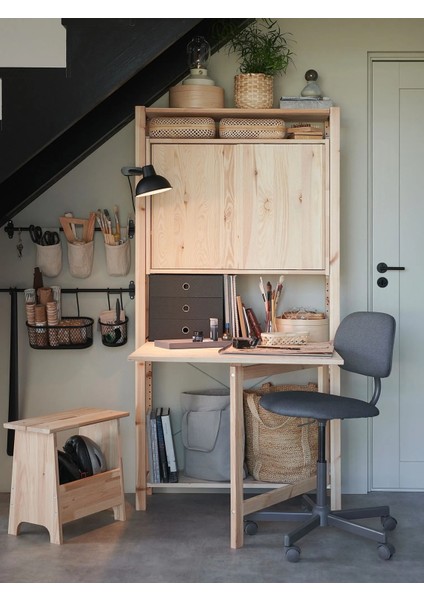 Ivar Katlanır Masa Çam 80 x 30 91 cm fırsatları