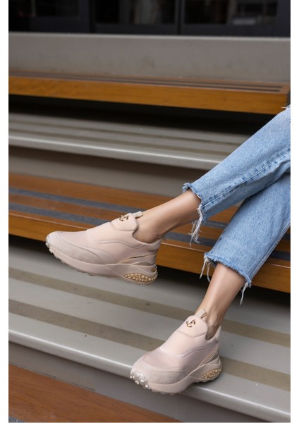 Jerema Kadın Siyah Scuba Kumaş Sneaker fırsatları