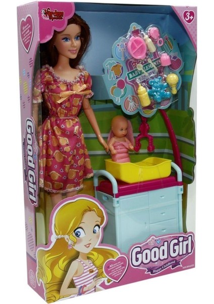 WG-115167 Kutulu 29cm Akesuarlı Beşikli Bebek - Vardem Oyuncak fiyatları