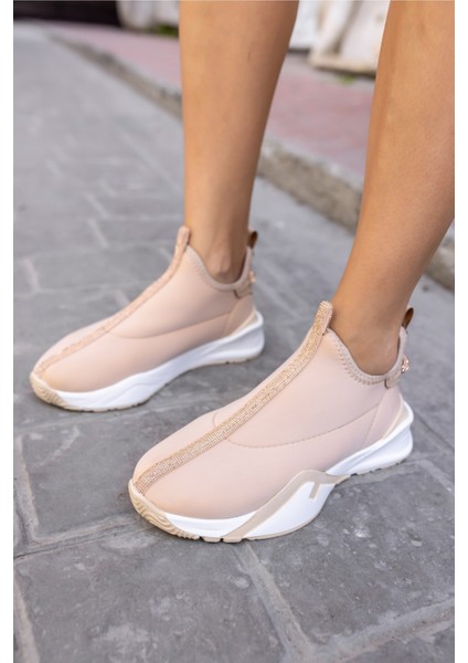 Bareto Kadın Siyah Dalgıc Kumaş Sneaker indirimleri