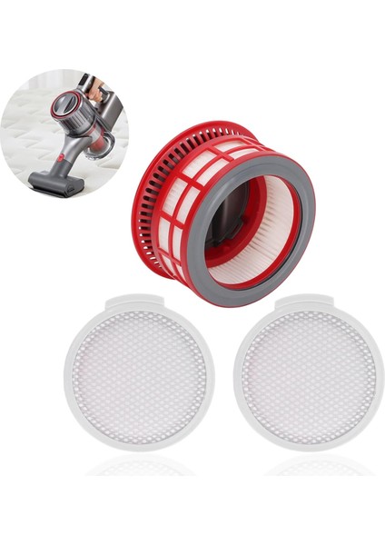 Robo Rock H7 Ile Uyumlu Hepa Filtre Seti 2 Ön+2 Arka Filtre Yıkanabilir Uzun Ömürlü Yedek Set fiyatları